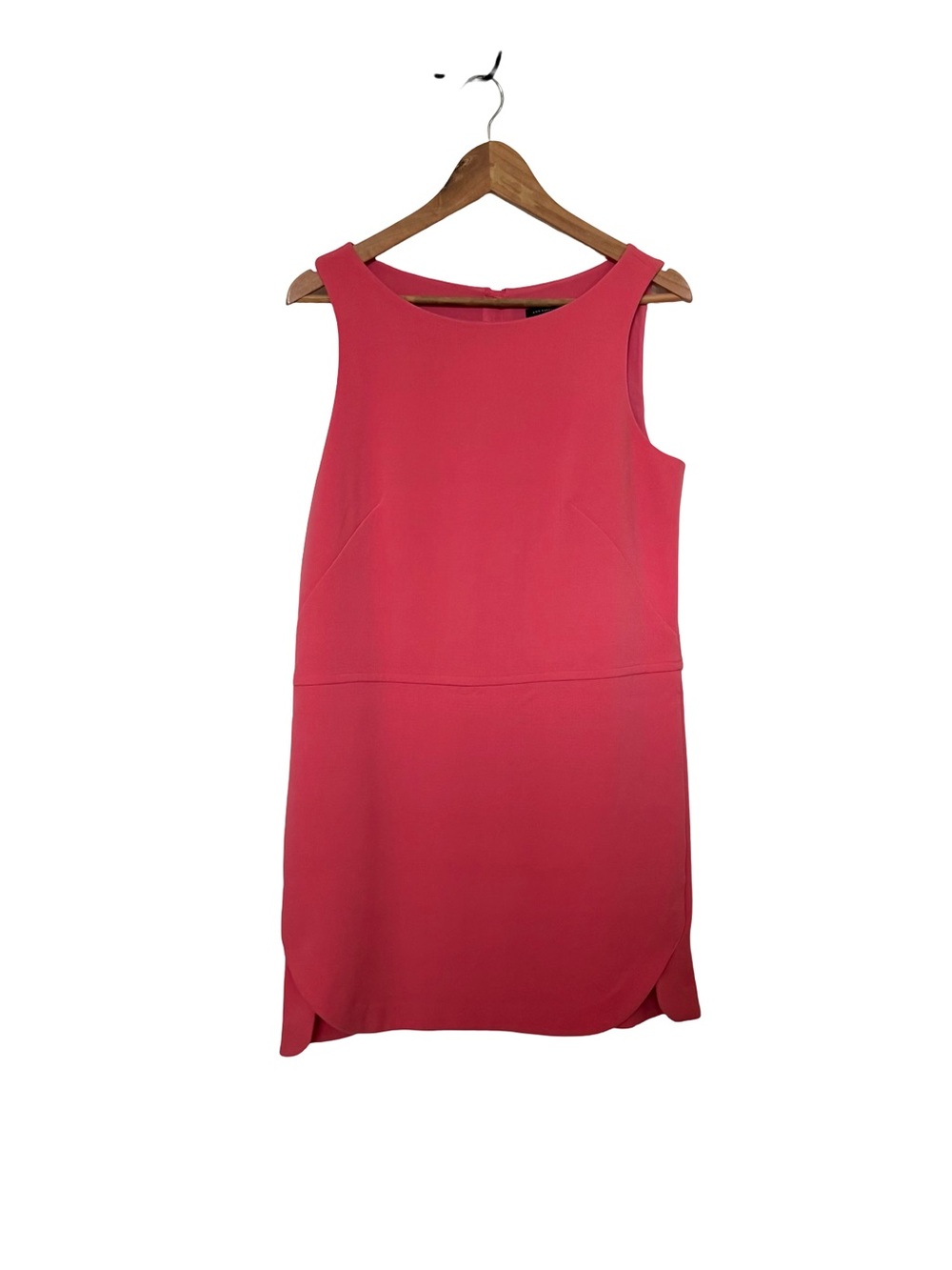 Ann Taylor Hot Pink Sleeveless Shift Dress